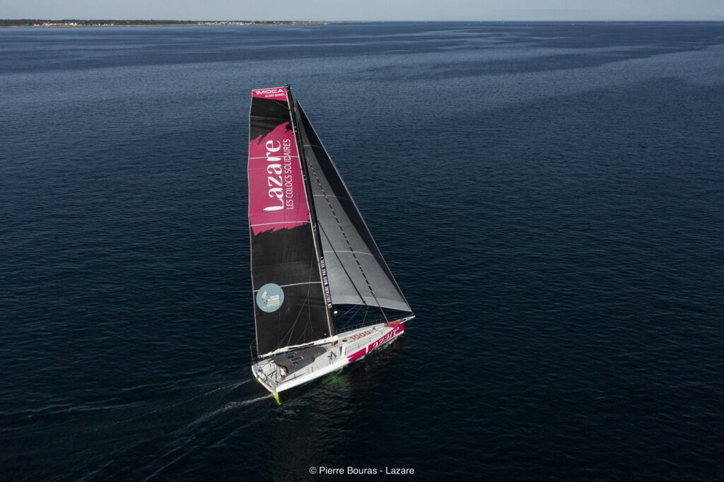 Le bateau Lazare de Tanguy est prêt pour la Route du Rhum !